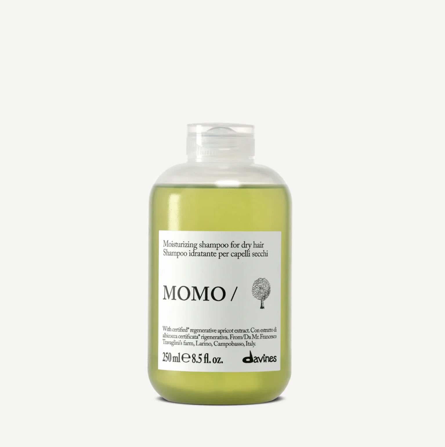 Davines Momo Shampoo - Зволожувальний шампунь для сухого волосся Davines Momo Shampoo - Зволожувальний шампунь для сухого волосся
