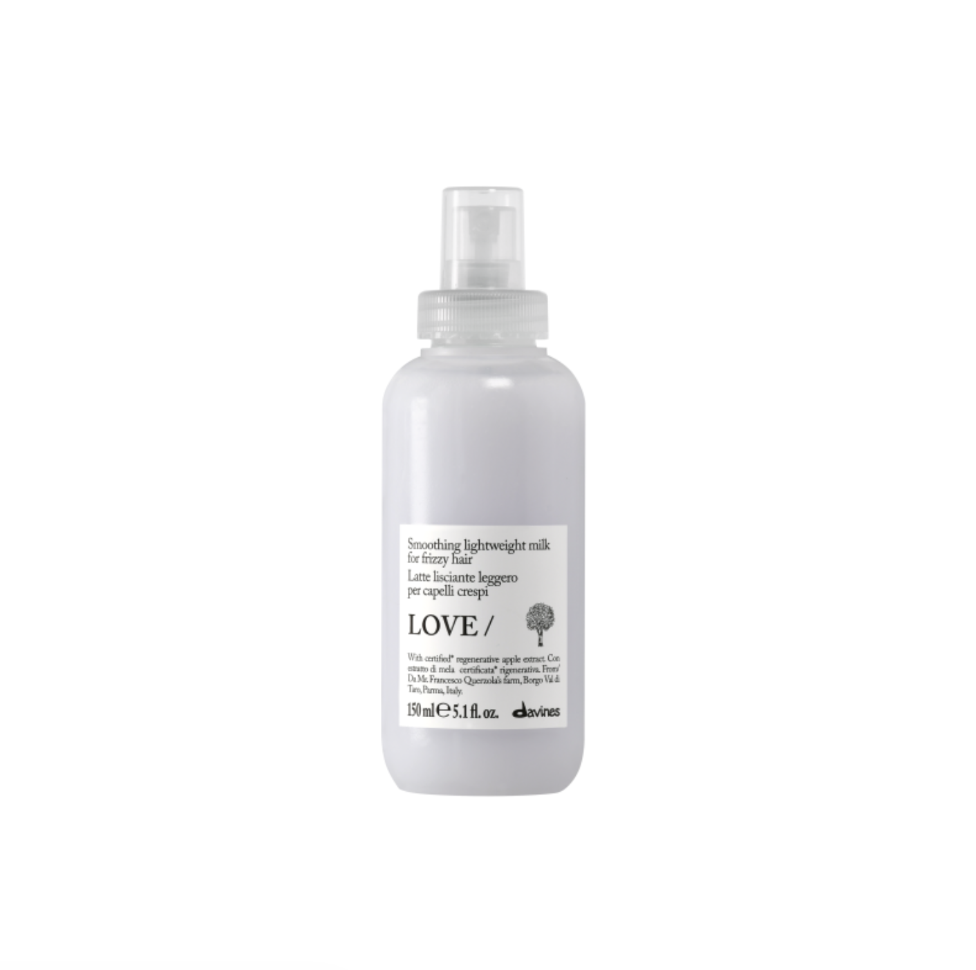 Davines Love Smoothing Lightweight Milk - Легкое молочко для придания гладкости непослушным волосам