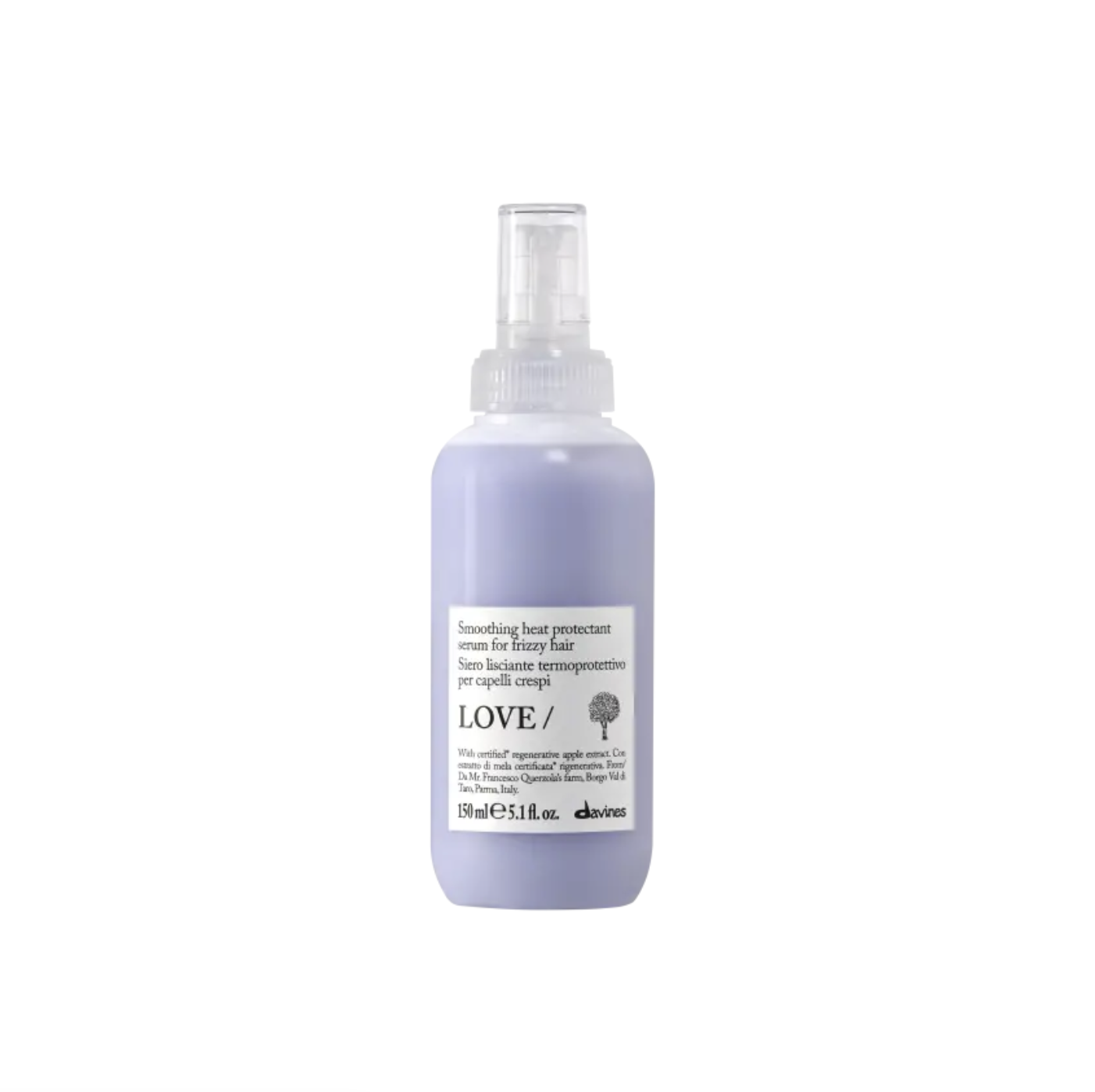 Davines Love Smoothing Serum - Термозащитная сыворотка для гладкости непослушных волос