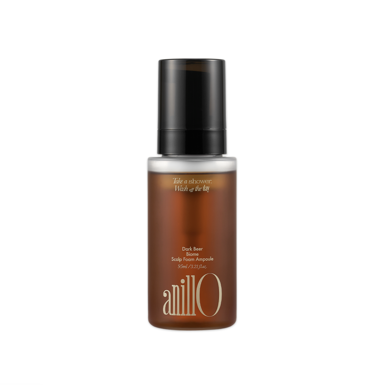 ANILLO Dark Beer Biome Scalp Foam Ampoule - Укрепляющая ампула для кожи головы