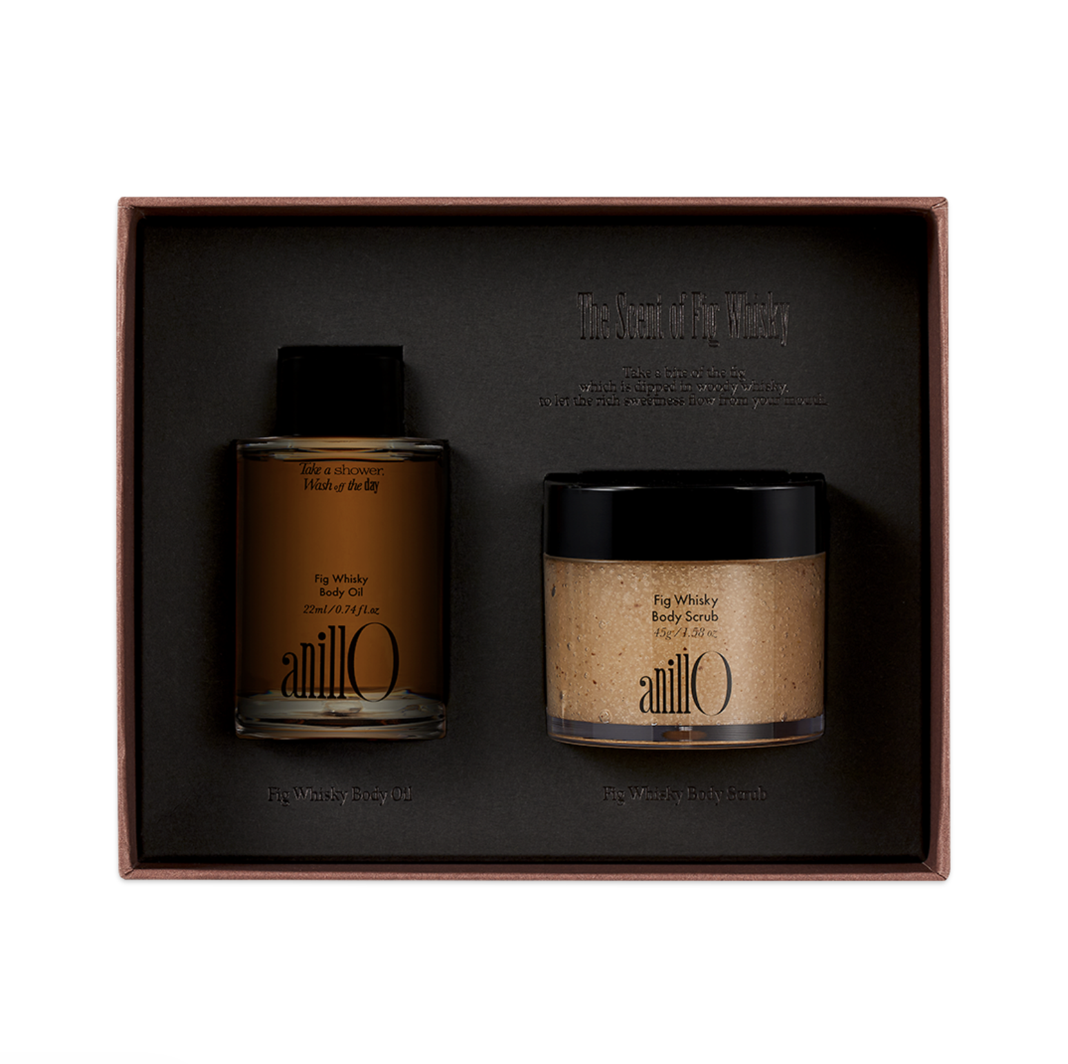 ANILLO Fig Whisky Discovery Body Set - Набор для тела