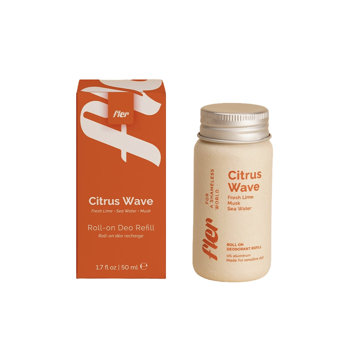 Fler Citrus Wave Deodorant Refill - Роликовый дезодорант Рефил