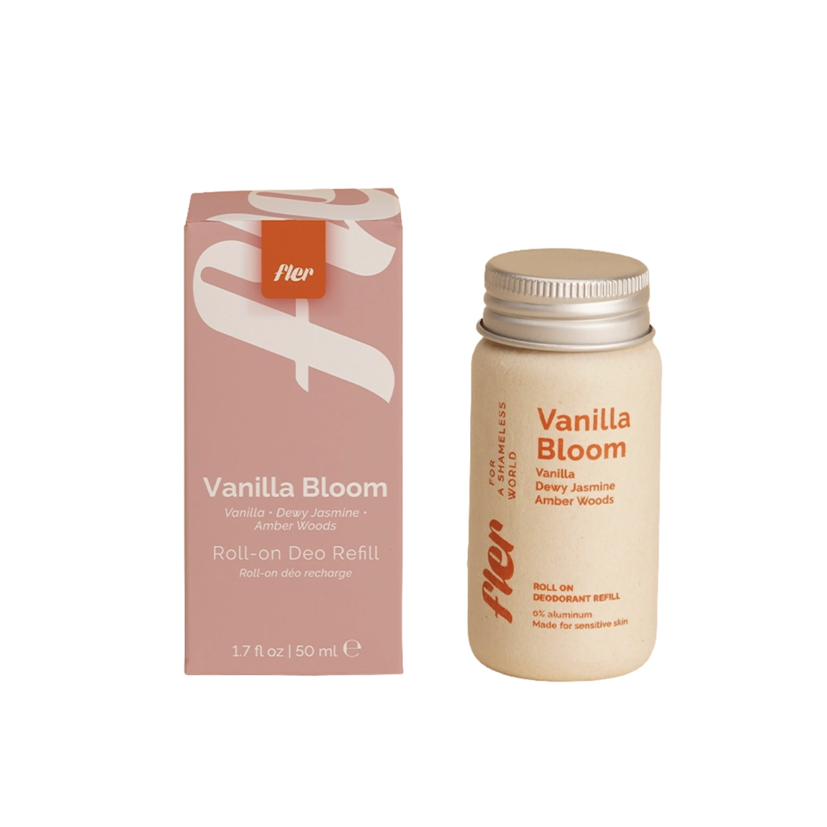 Fler Vanilla Bloom Deodorant Refill - Роликовый дезодорант Рефил