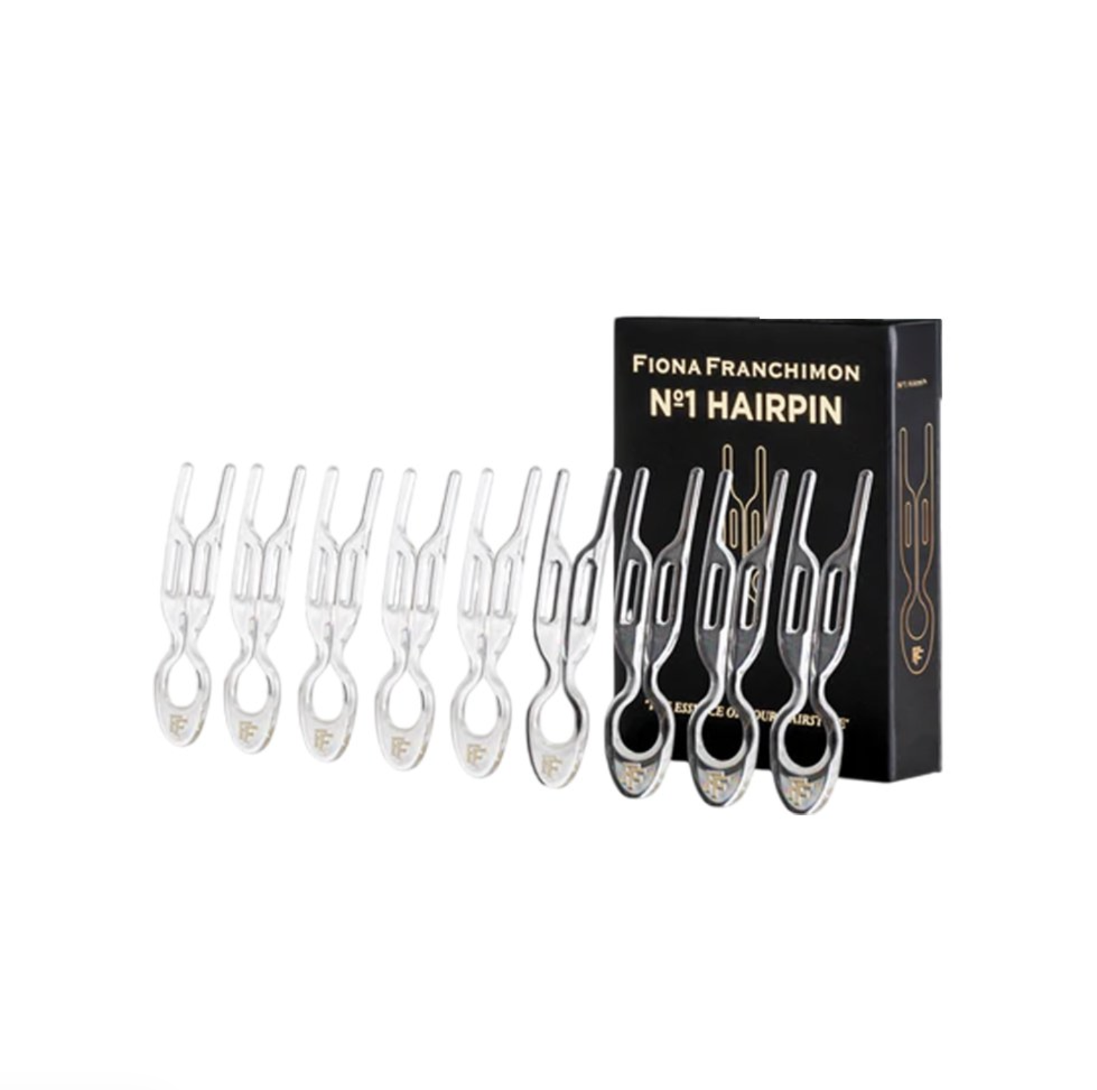 Fiona Franchimon №1 Hairpin Transparent - Набор шпилек для волос