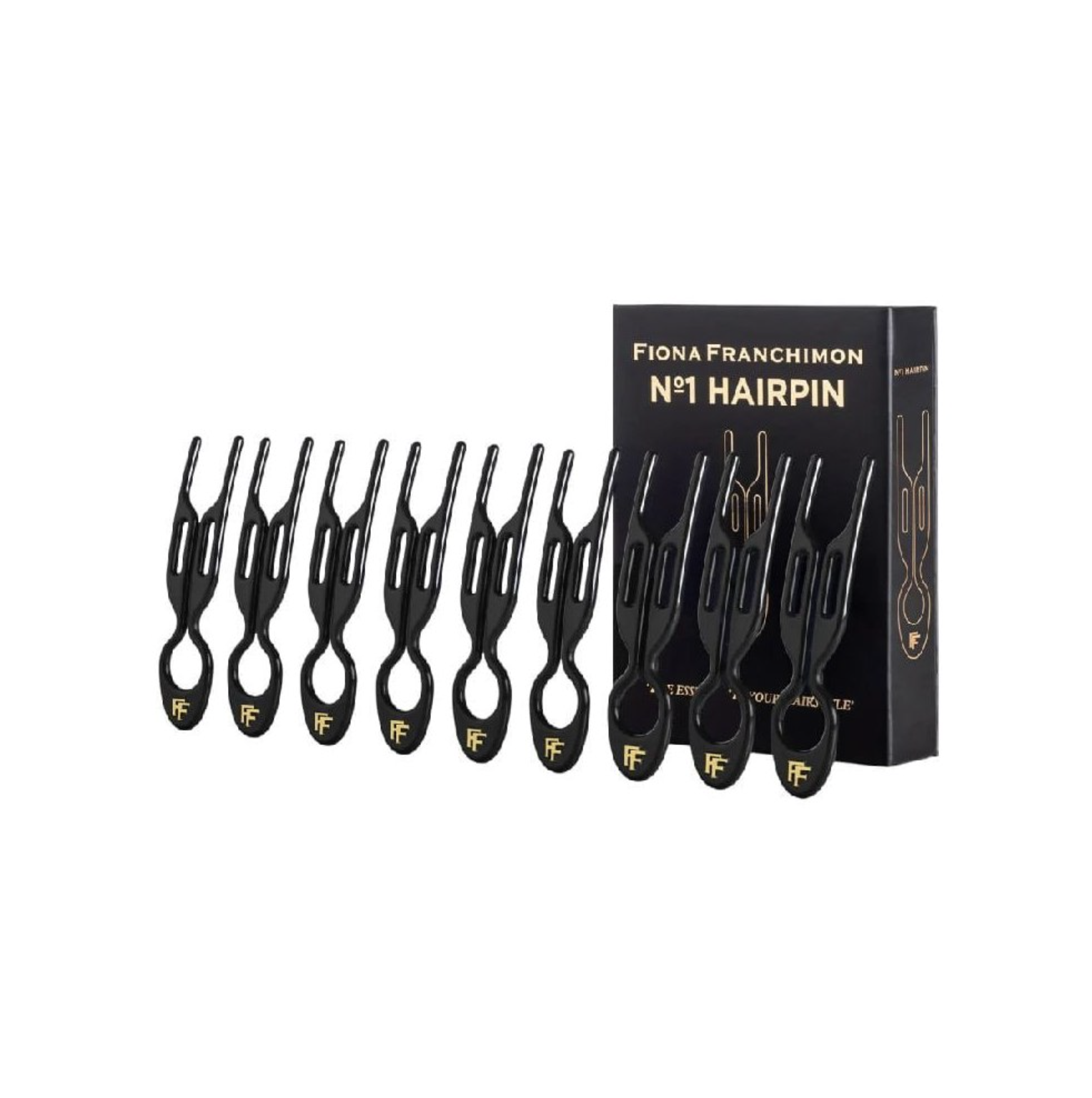 Fiona Franchimon №1 Hairpin Black - Набор шпилек для волос