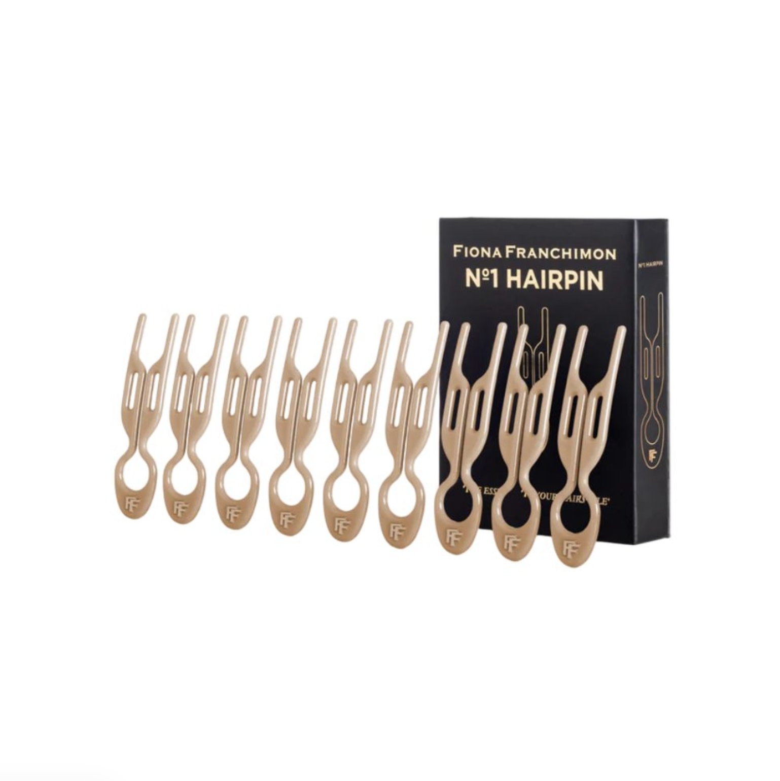 Fiona Franchimon №1 Hairpin Soft Beige - Набор шпилек для волос