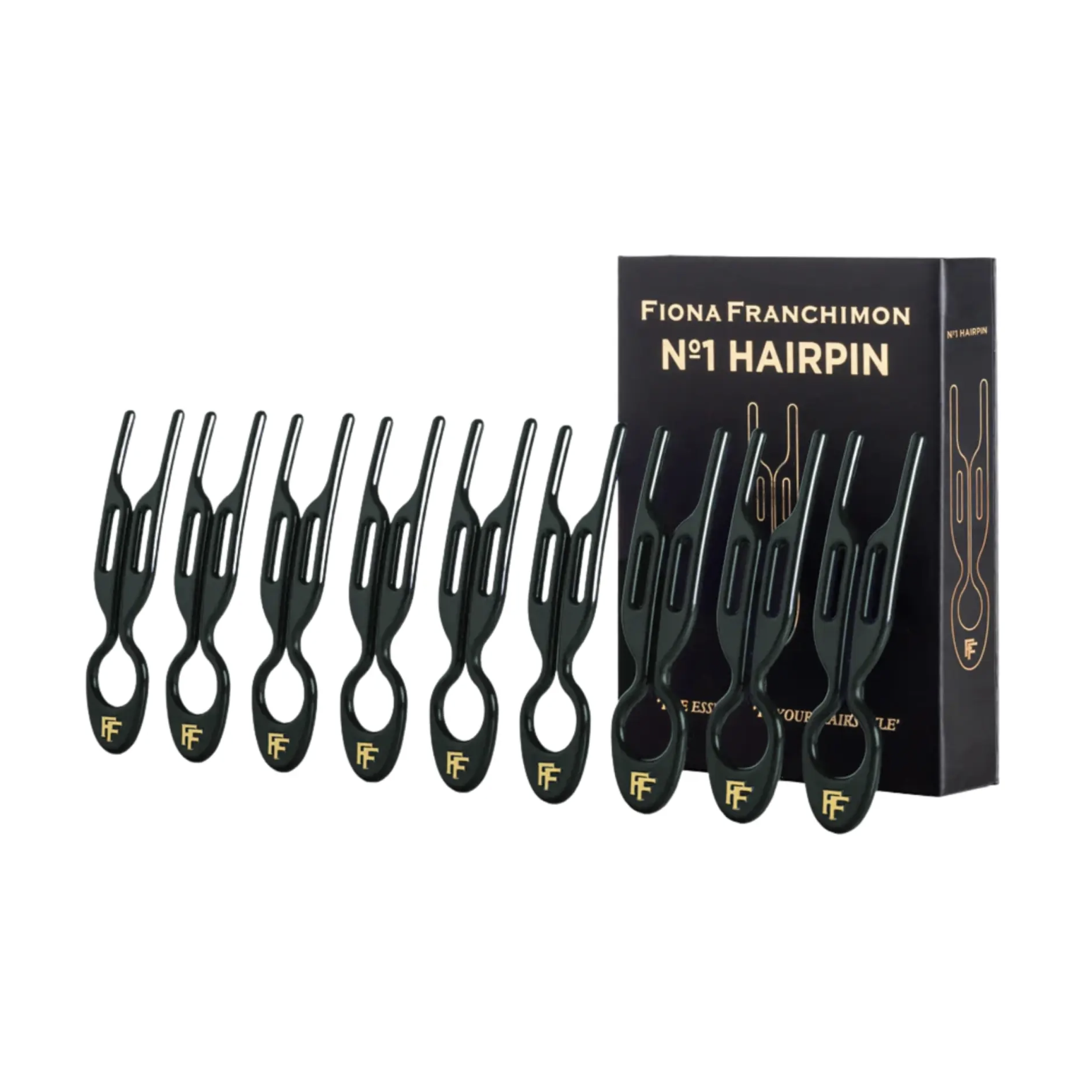 Fiona Franchimon №1 Hairpin Emerald Green - Набор шпилек для волос