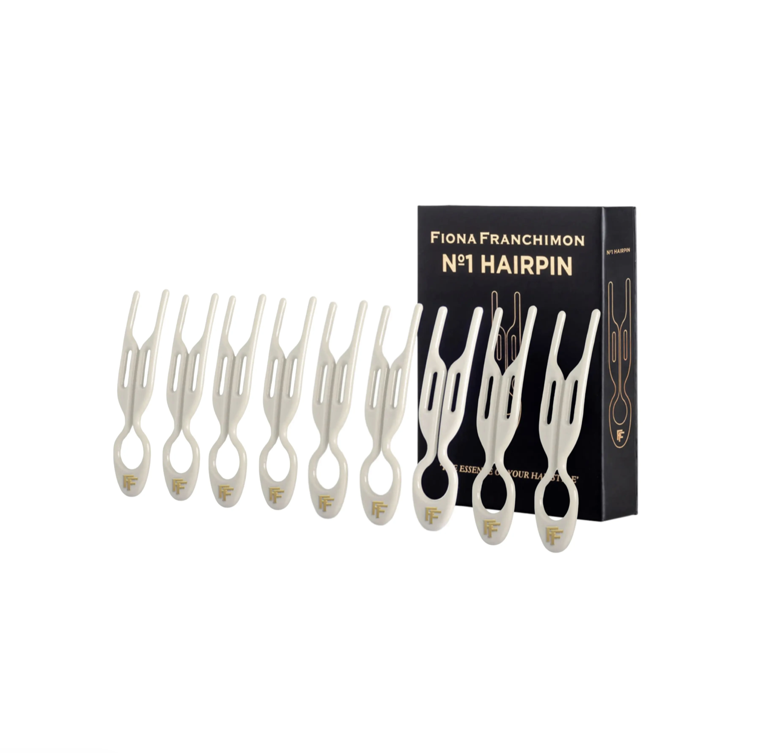 Fiona Franchimon №1 Hairpin Cream White - Набор шпилек для волос
