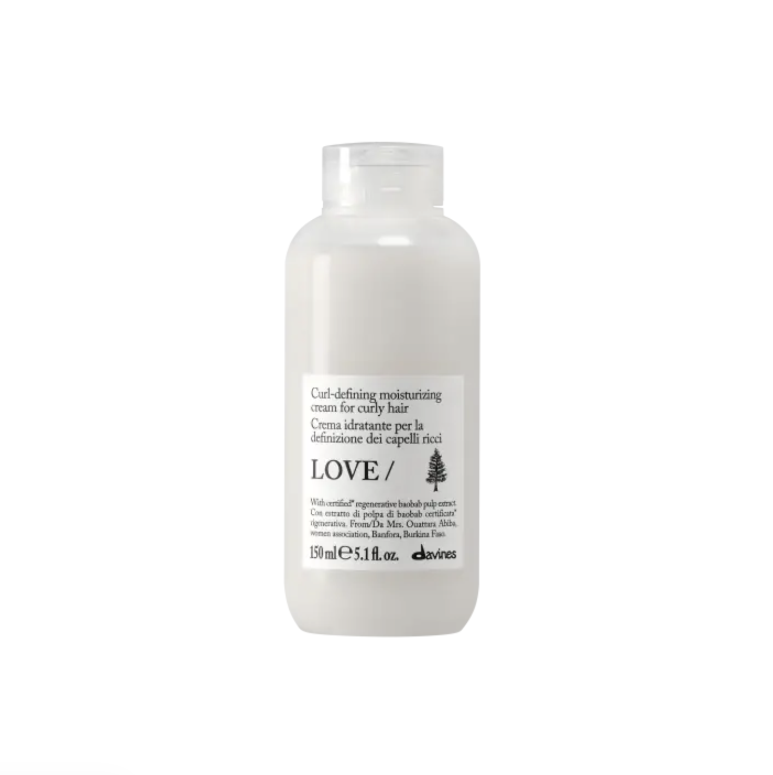 Davines Love Curl Moisturizing Cream - Питательный крем для вьющихся волос