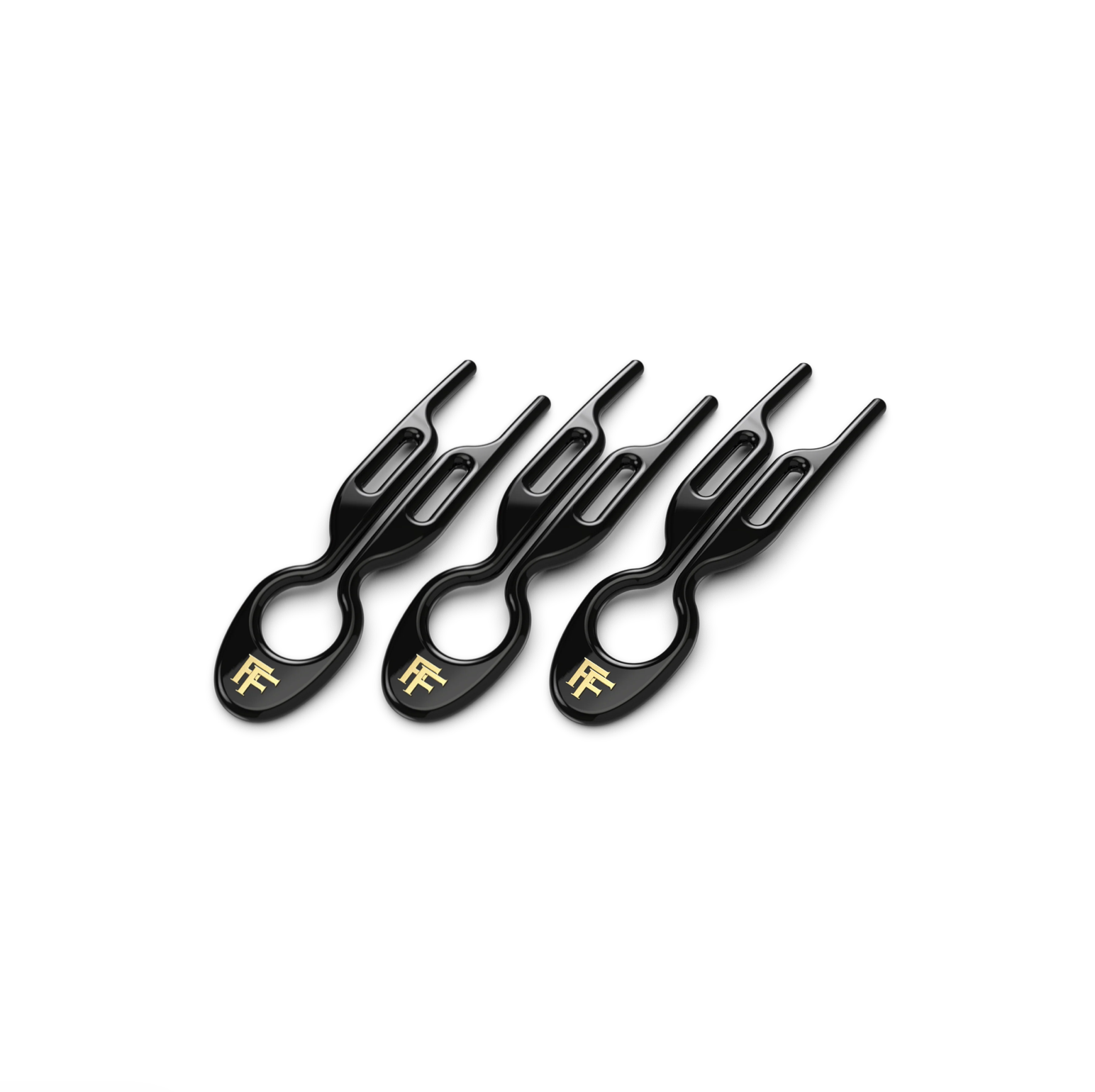 Fiona Franchimon №1 Hairpin Black - Шпильки для волос Fiona Franchimon №1 Hairpin Black - Шпильки для волос