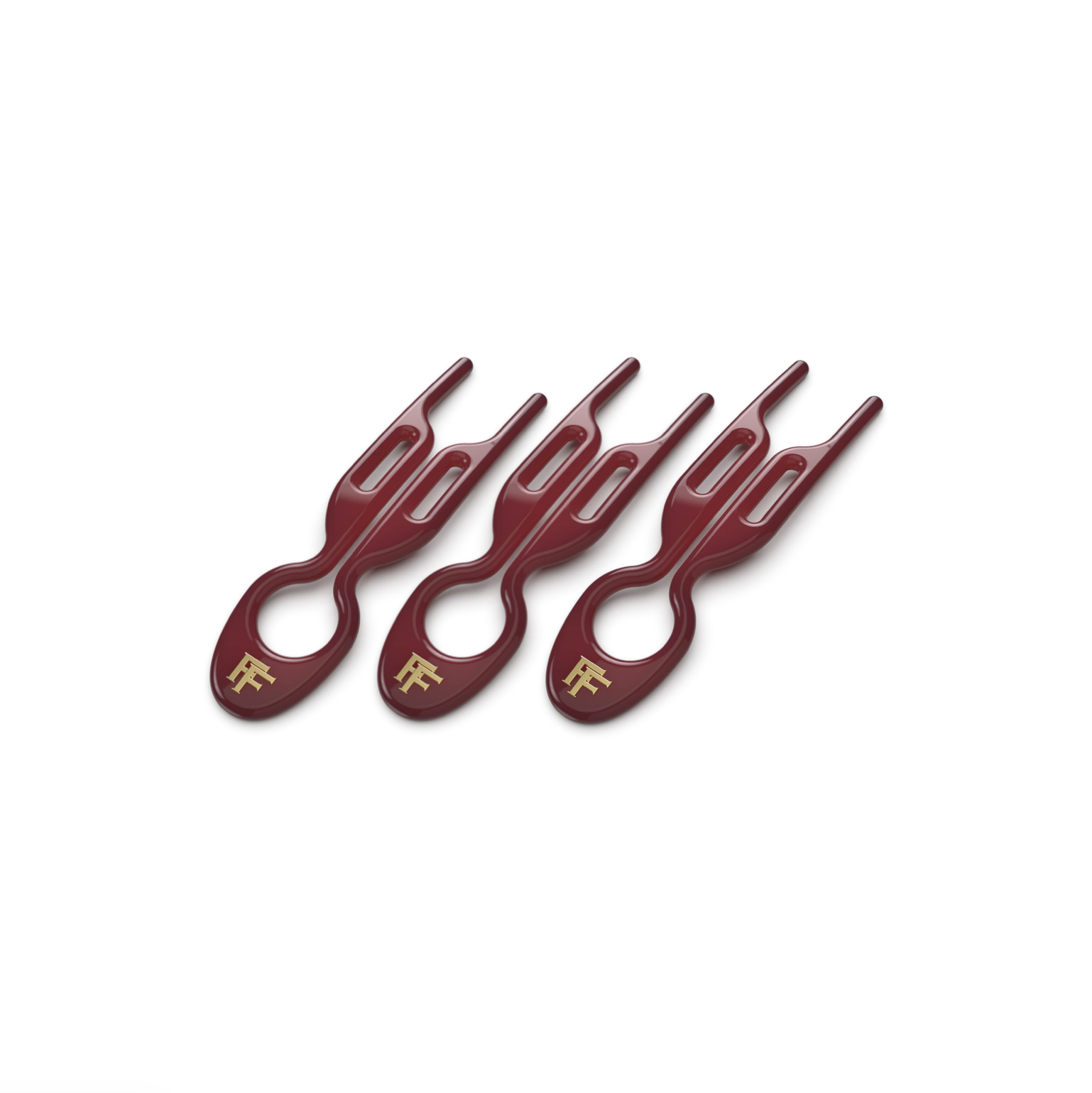 Fiona Franchimon №1 Hairpin Ruby Red - Шпильки для волос Fiona Franchimon №1 Hairpin Ruby Red - Шпильки для волос