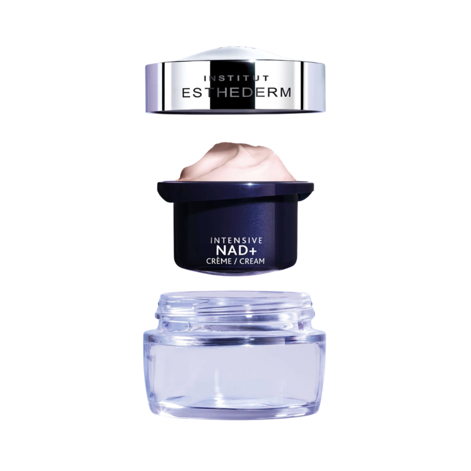 Institut Esthederm The Cocooning Velvety Cream NAD+ REFILL - Крем-вуаль для відновлення енергії шкіри РЕФІЛ