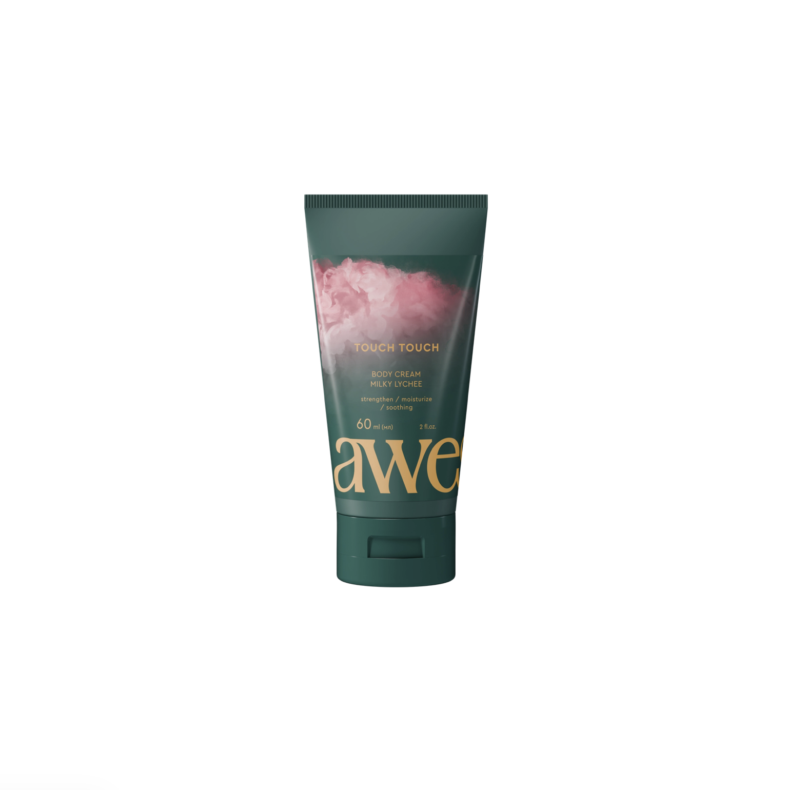 Aweskin Touch Touch Body Cream Milky Lychee Travel Size - Крем легкий для тіла з ароматом лічі тревел-версія Aweskin Touch Touch Body Cream Milky Lychee Travel Size - Крем легкий для тіла з ароматом лічі тревел-версія