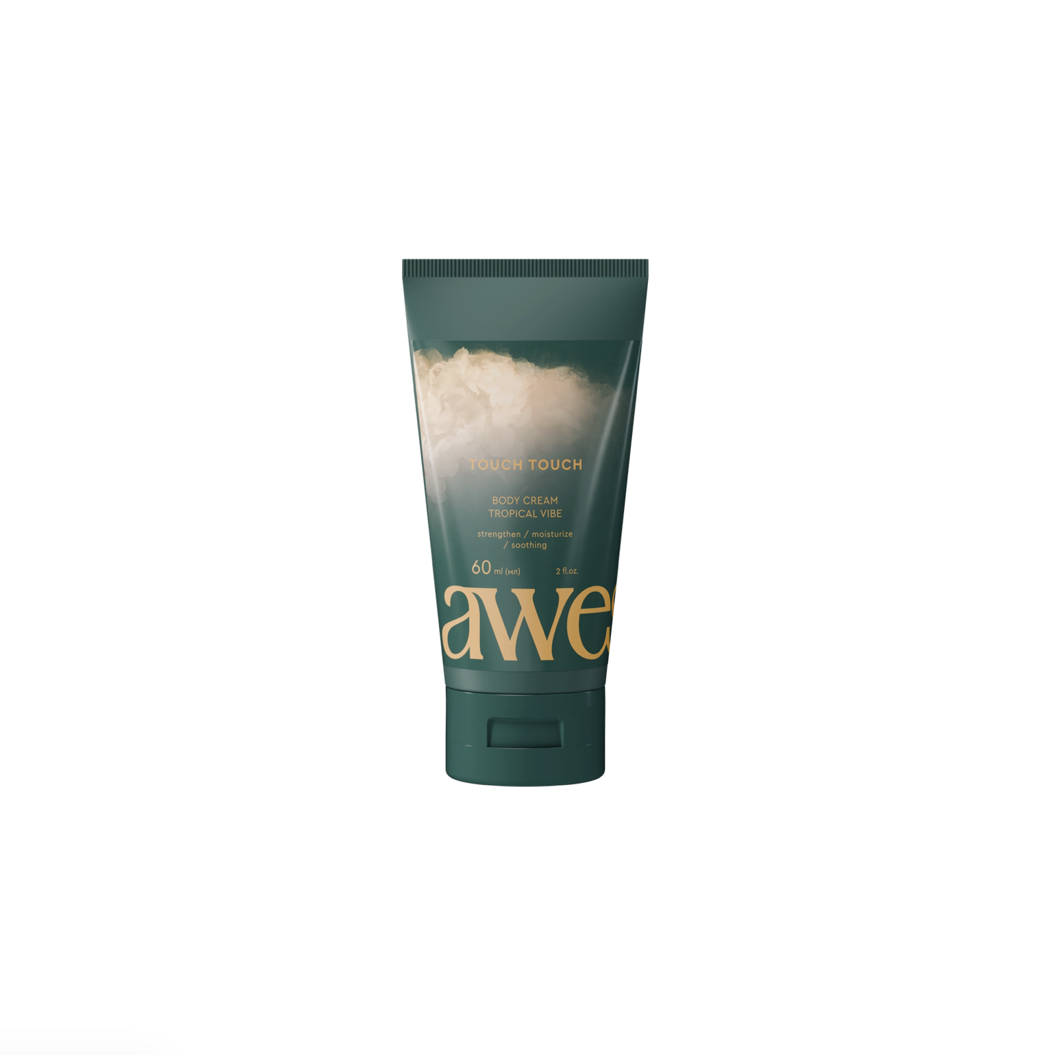 Aweskin Touch Touch Body Cream Tropical Vibe Travel Size - Крем легкий для тіла з ароматом уду і тропічних фруктів тревел-версія Aweskin Touch Touch Body Cream Tropical Vibe Travel Size - Крем легкий для тіла з ароматом уду і тропічних фруктів тревел-версія