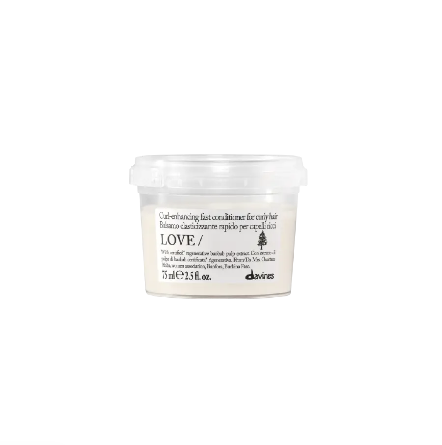 Davines Love Curl Conditioner - Питательный кондиционер быстрого действия для вьющихся волос