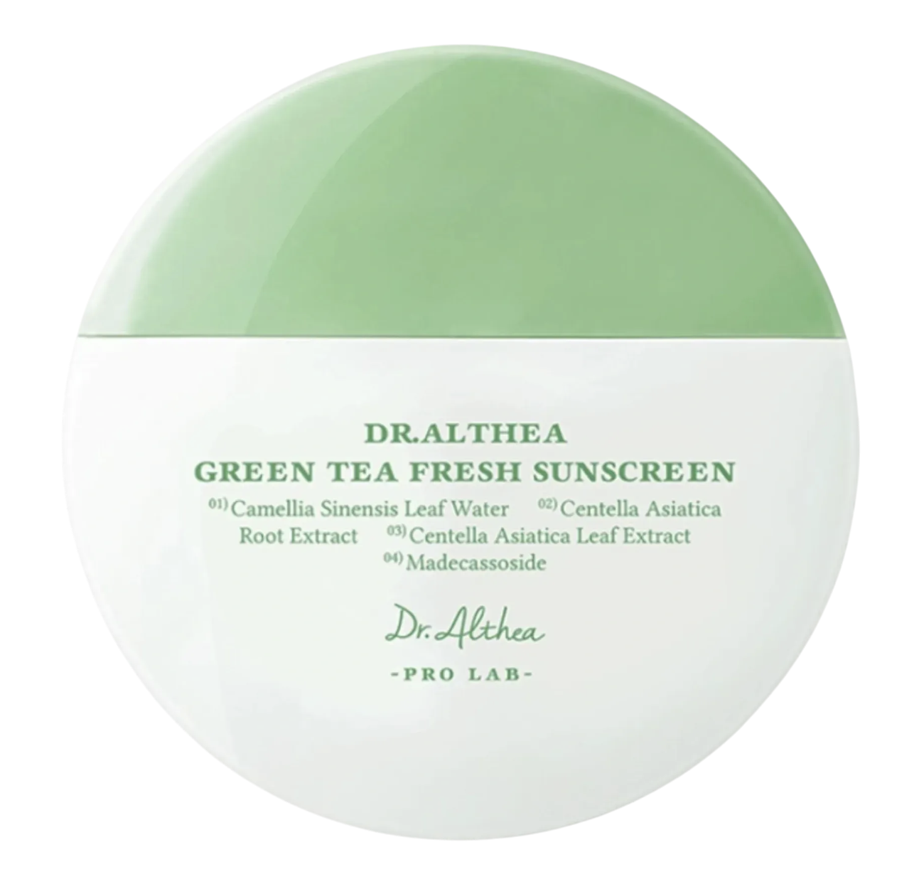 Dr.Althea Green Tea Fresh Sunscreen - Солнцезащитный крем с зеленым чаем
