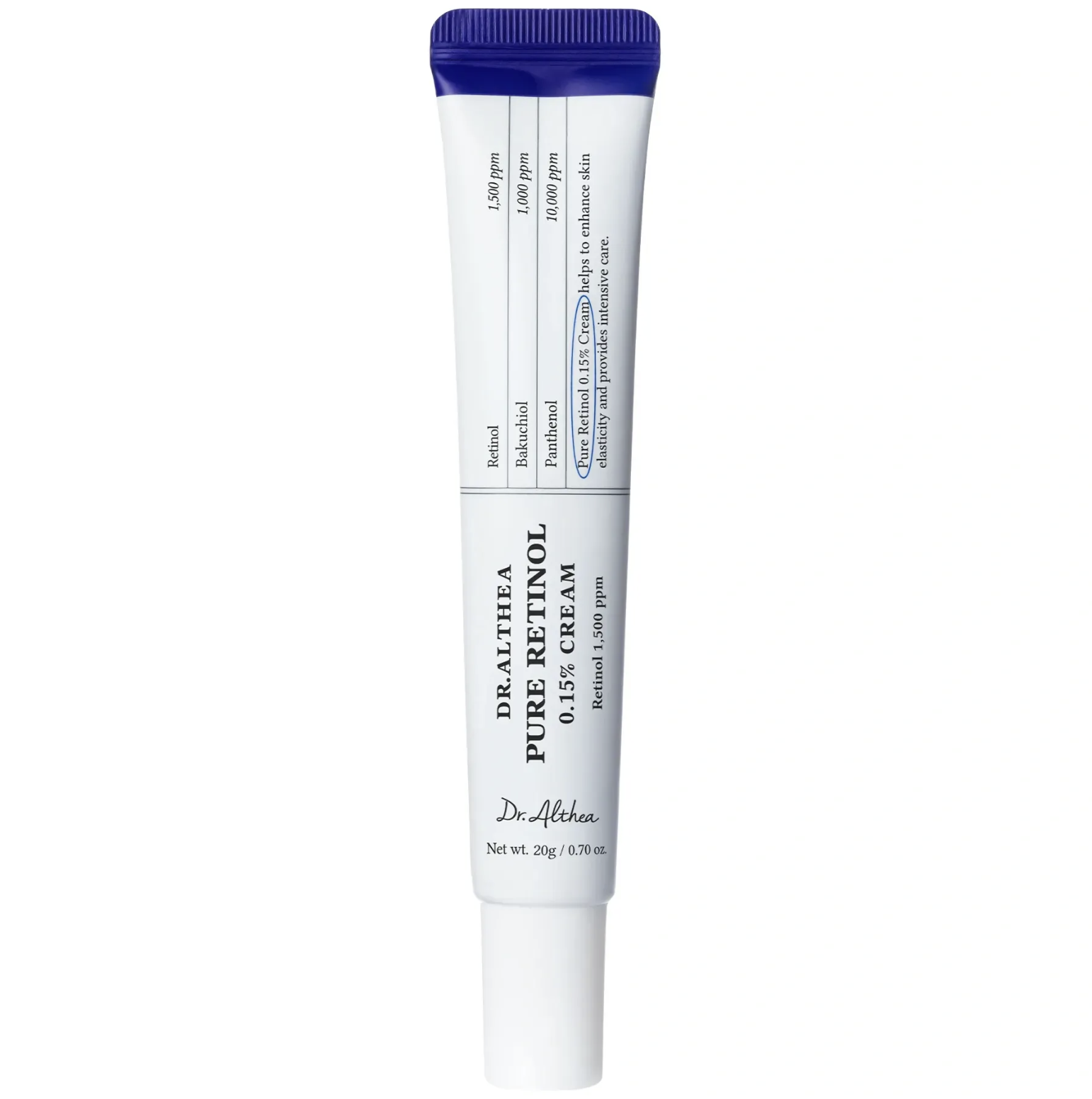 Dr.Althea Pure Retinol 0,15% Cream - Крем с мягким ретинолом 0,15% против морщин