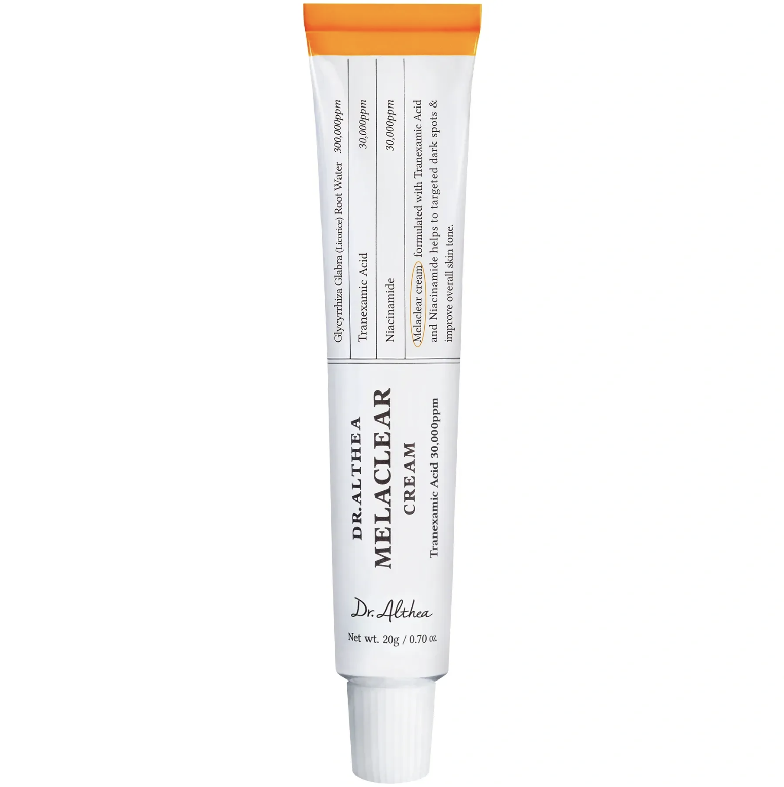 Dr.Althea MelaClear Cream - Крем для осветления и выравнивания тона кожи