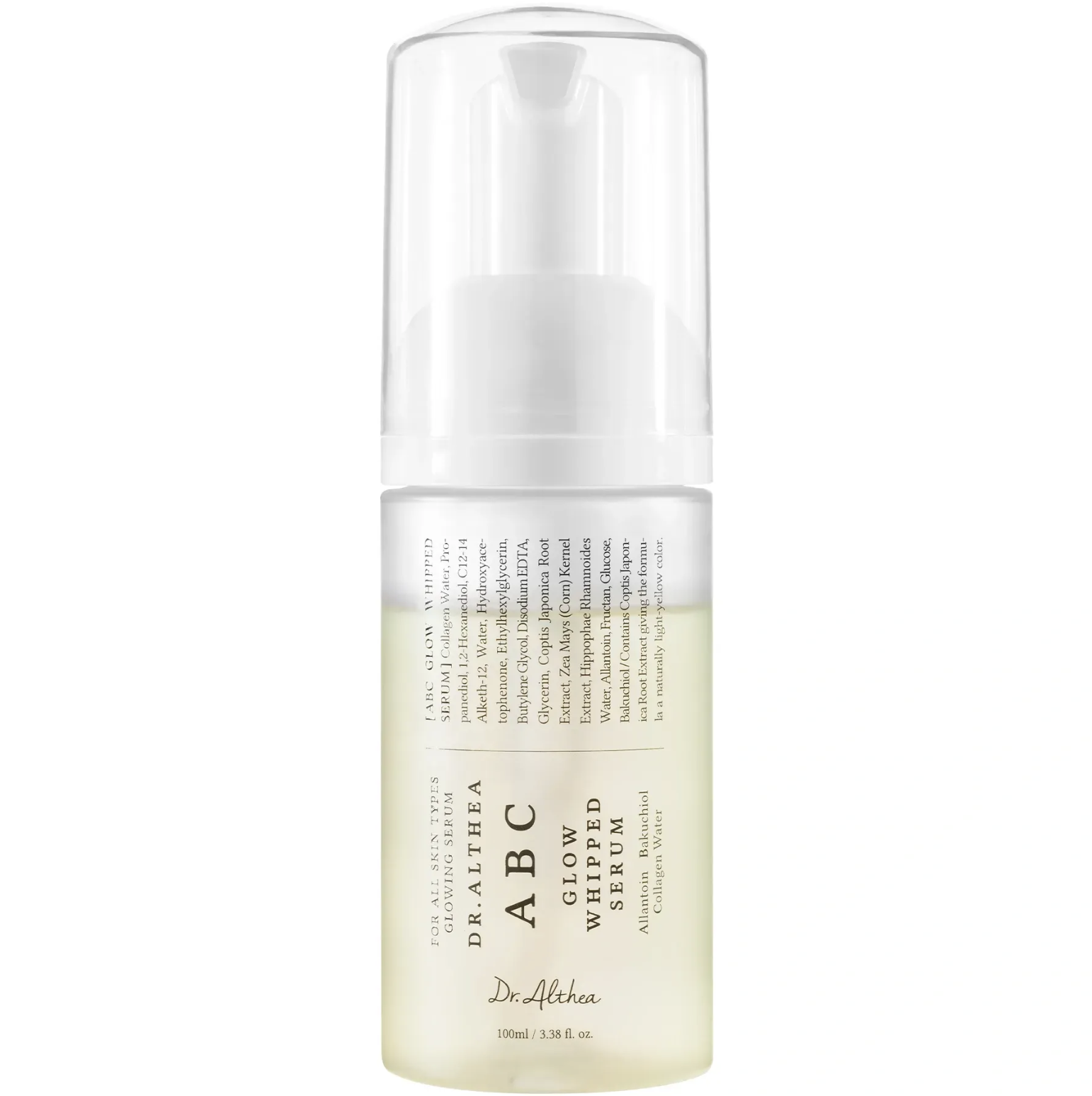 Dr.Althea ABC Glow Whipped - Многофункциональная сыворотка-пенка для увлажнения и придания коже сияния