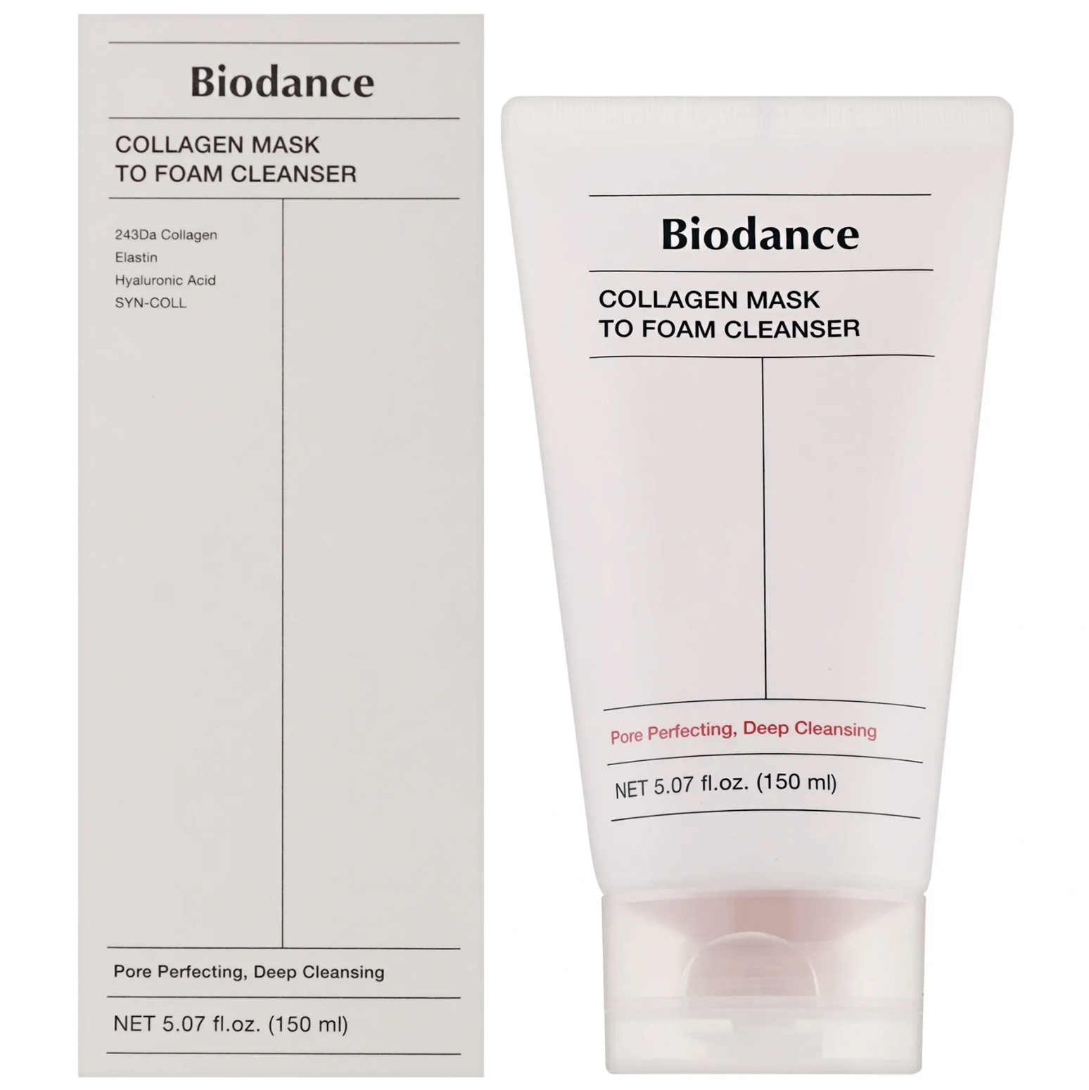 Biodance Collagen Mask To Foam Cleanser - Коллагеновая маска для очищения кожи лица
