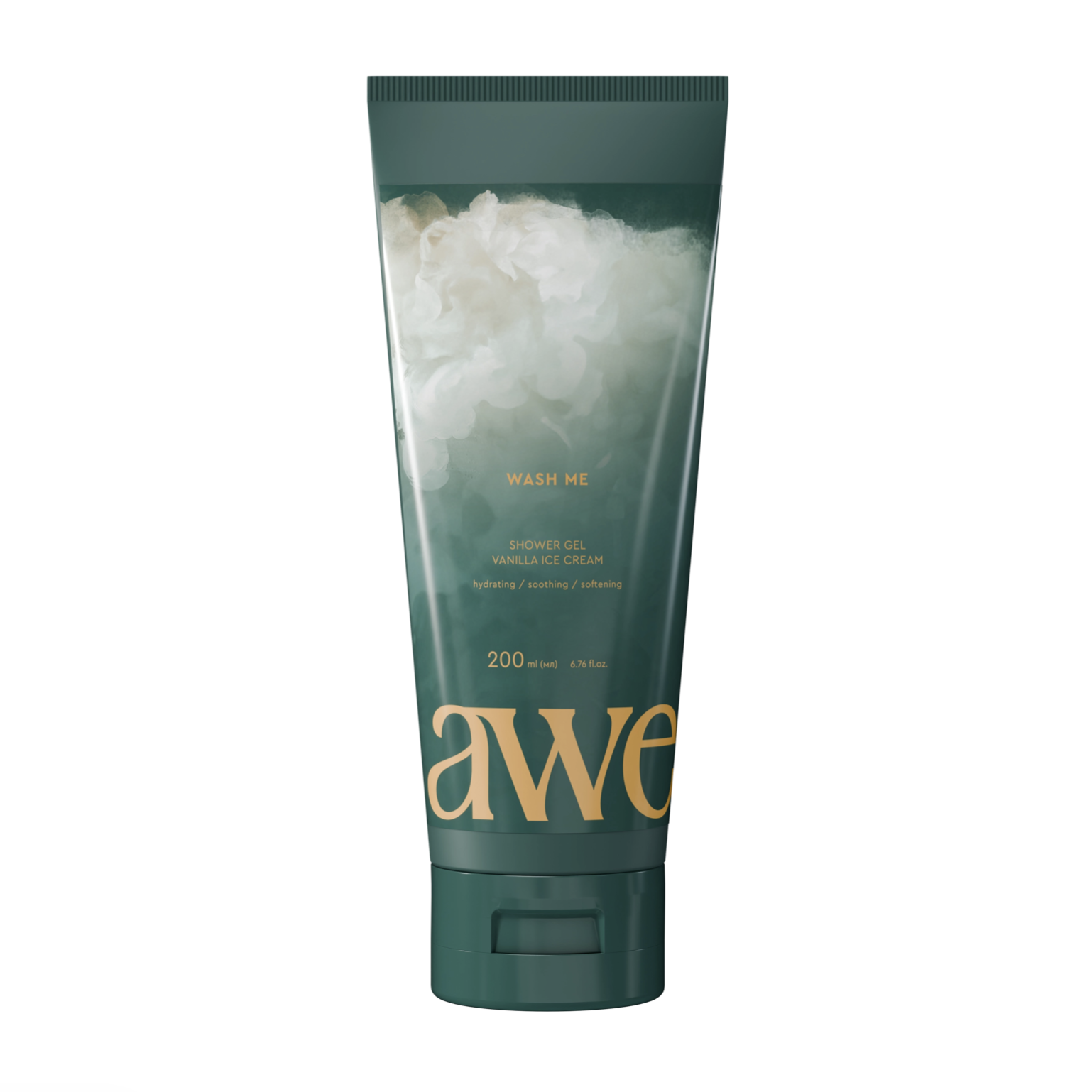 Aweskin Wash Me Shower Gel Vanilla Ice Cream - Гель для душа