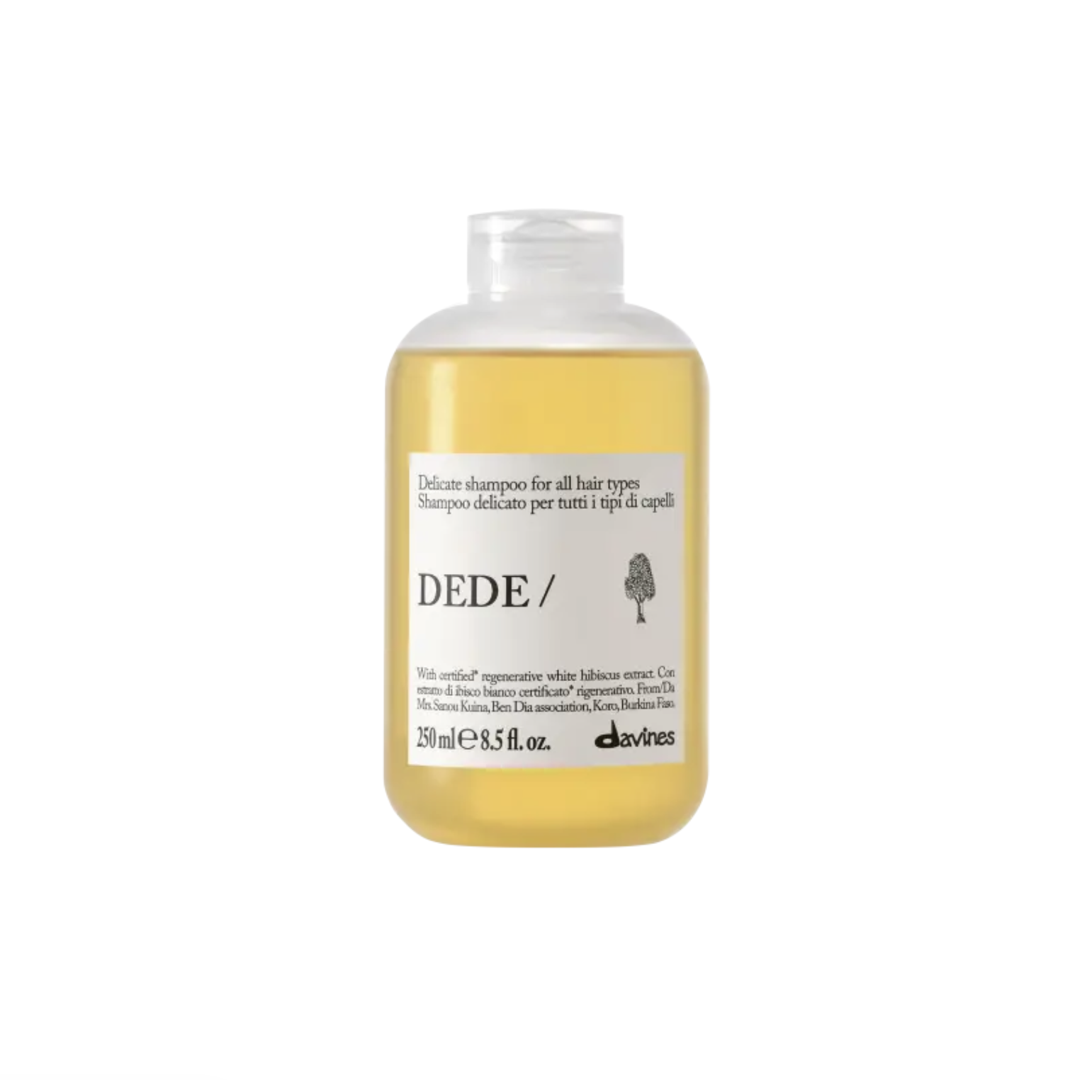 Davines Dede Shampoo - Деликатный шампунь для всех типов волос