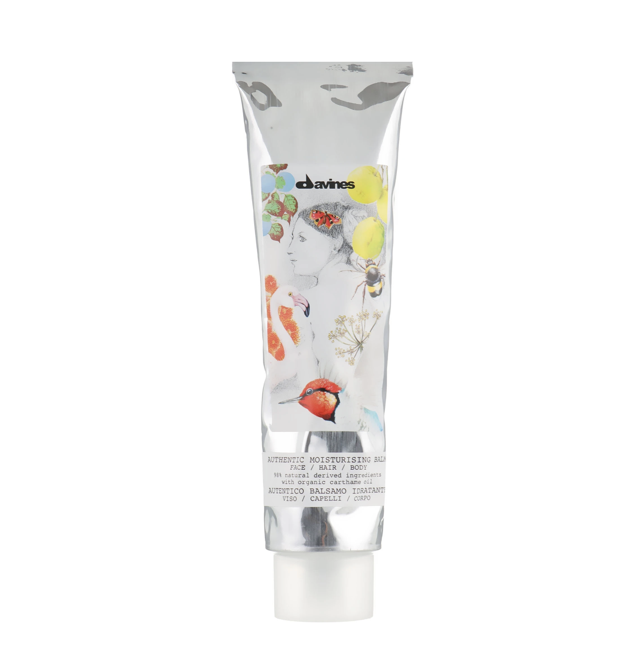 Davines Authentic Formulas Moisturizing Balm Face Hair Body - Увлажняющий бальзам для лица, волос и тела Davines Authentic Formulas Moisturizing Balm Face Hair Body - Увлажняющий бальзам для лица, волос и тела